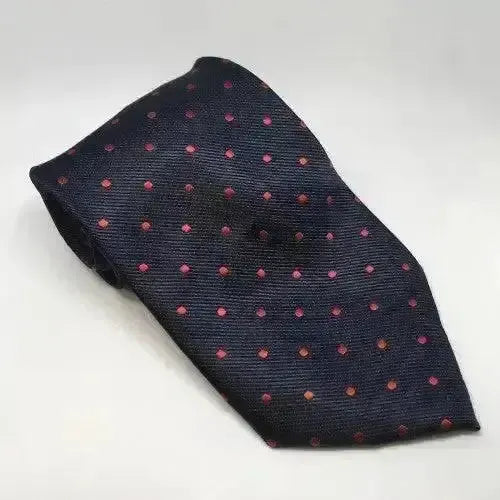 Equetech Junior Polka Dot Ties Navy / Red Riding Ties