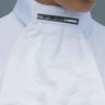Equetech Ready-Tied Stocks Thea Deluxe White / Silver Equetech Stocks and Ties Barnstaple Equestrian Supplies
