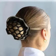 Equetech Satin Deluxe Crystal Hair Scrunchie Black Hair Scrunchies
