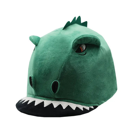 Equetech T-Rex Dino Hat Silk Green Childrens Hat