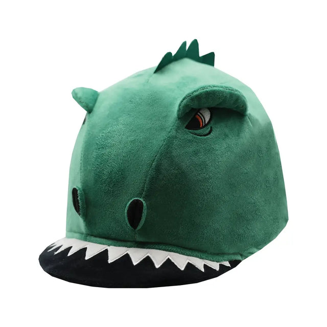 Equetech T-Rex Dino Hat Silk Green Childrens Hat