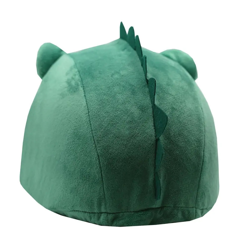 Equetech T-Rex Dino Hat Silk Green Childrens Hat