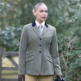 Equetech Thornborough Deluxe Tweed Riding Jacket 32" Show Jackets Barnstaple Equestrian Supplies