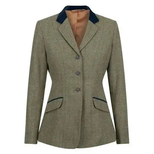 Equetech Thornborough Deluxe Tweed Riding Jacket 32" Show Jackets Barnstaple Equestrian Supplies