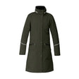 Equetech Utopia Long Waterproof Riding Coat - Khaki Green / XS - Outdoor Coats & Jackets