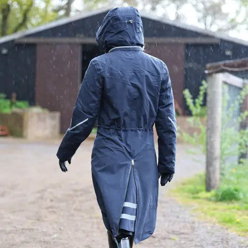 Equetech Utopia Long Waterproof Riding Coat - Outdoor Coats & Jackets