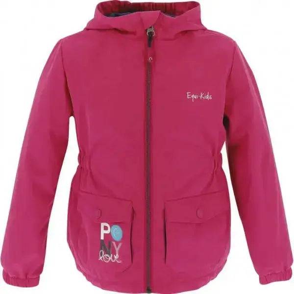 Equi-Kids Pony Love Jacket - Girls 6 Years Equi-Theme Outdoor Coats & Jackets Barnstaple Equestrian Supplies