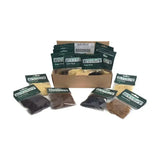 Equi-net hair nets with single sewn join and equi-net features in assorted colors for fly and insect protection packs