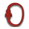 Equi-Ping Safety Release Red Pull Back Clips