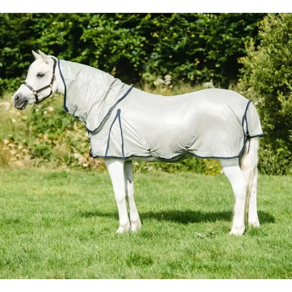 Equi-Sential Fly Rug Silver/Navy 5'0" Fly Rugs