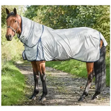 Equi-Sential Fly Rug Silver/Navy 5'0" Fly Rugs