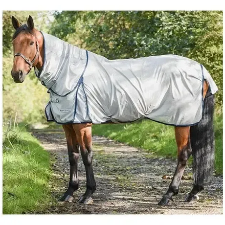 Equi-Sential Fly Rug Silver/Navy 5'0" Fly Rugs