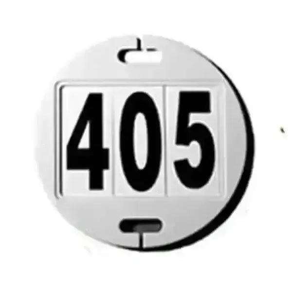 EquiDisc Competitor Number Discs 3 Digits Competition Accessories