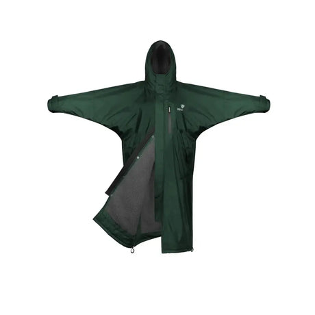 Equidry All Rounder Evolution Black Forest Green and Charcoal - Xxs - Outdoor Coats & Jackets