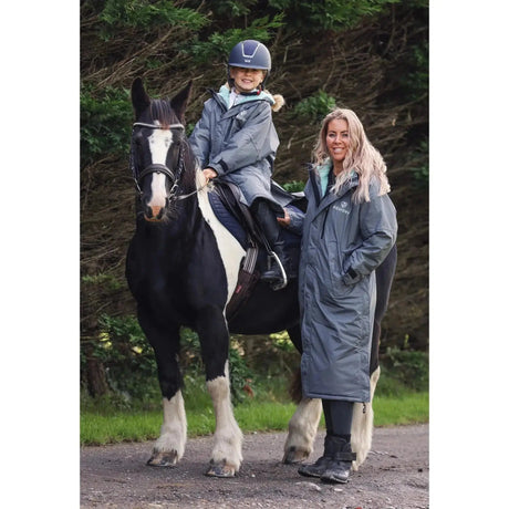 Equidry All Rounder Evolution Charcoal And Jade  Outdoor Coats & Jackets -  Barnstaple Equestrian Supplies