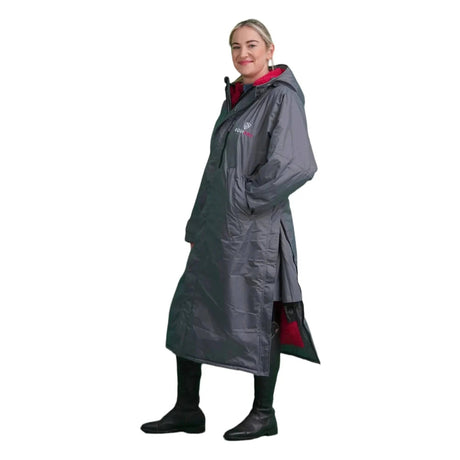 Equidry All Rounder Evolution Charcoal And Peacock Pink  Outdoor Coats & Jackets -  Barnstaple Equestrian Supplies