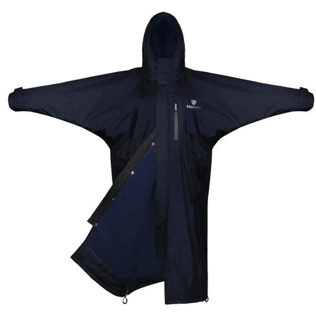 Equidry All Rounder Evolution Dark Navy And Navy Large Outdoor Coats & Jackets -  Barnstaple Equestrian Supplies