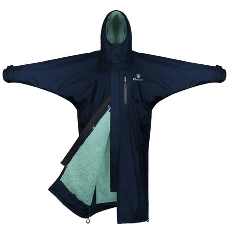 Equidry All Rounder Evolution Navy And Jade Large Outdoor Coats & Jackets -  Barnstaple Equestrian Supplies