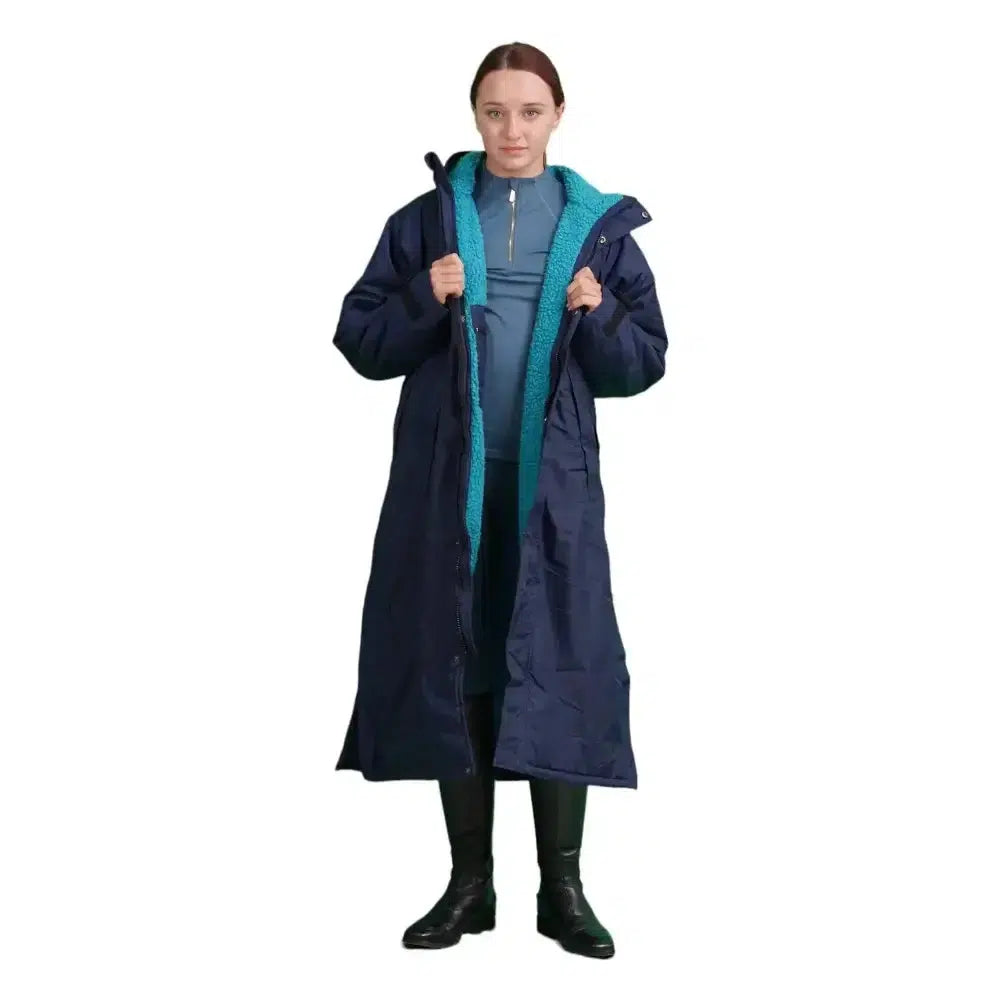 Equidry All Rounder Evolution Navy And Turquoise Xxs Outdoor Coats & Jackets Barnstaple Equestrian Supplies