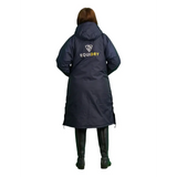 Equidry All Rounder Evolution Navy And Yellow - Outdoor Coats & Jackets