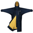 Equidry All Rounder Evolution Navy And Yellow - Xxs - Outdoor Coats & Jackets