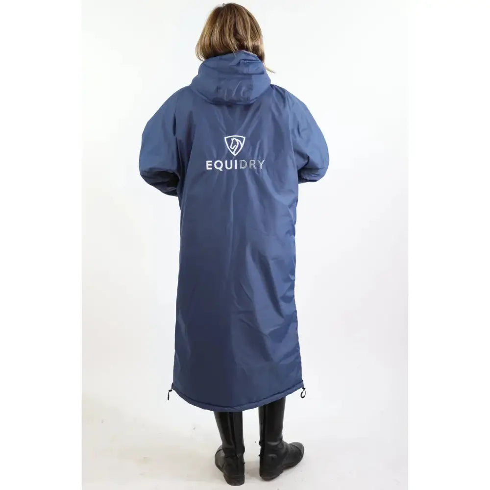 Equidry All Rounder Evolution Steel Blue And Charcoal - Outdoor Coats & Jackets