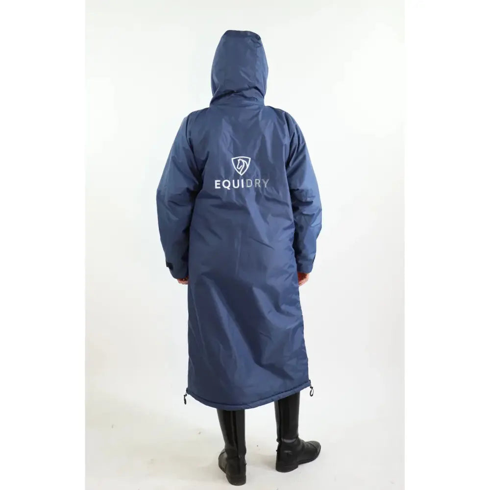 Equidry All Rounder Evolution Steel Blue And Charcoal - Outdoor Coats & Jackets