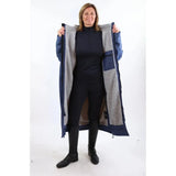 Equidry All Rounder Evolution Steel Blue And Charcoal - Outdoor Coats & Jackets