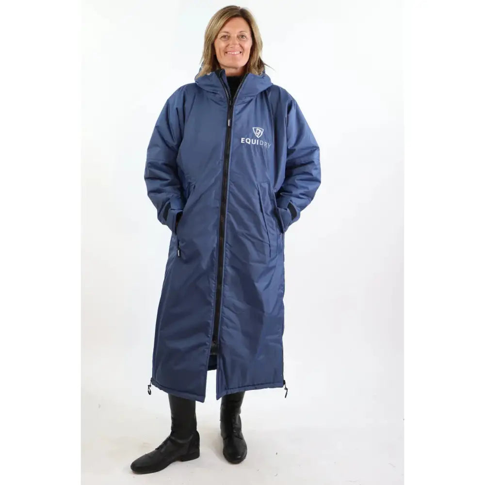 Equidry All Rounder Evolution Steel Blue And Charcoal Xxs Outdoor Coats & Jackets