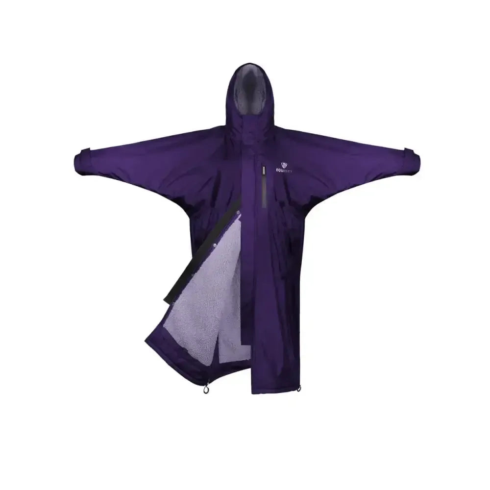 Equidry All Rounder Evolution Waterproof Equestrian Coats Deep Purple / Lilac X Small Purple Outdoor Coats & Jackets