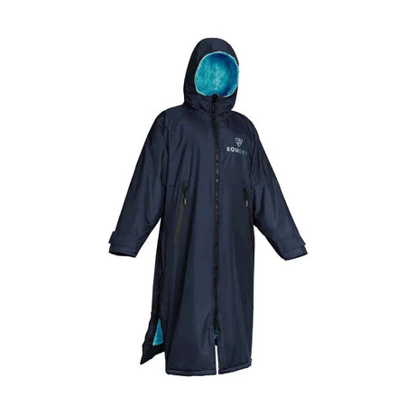 Equidry All Rounder Original Navy and Turquoise Large Outdoor Coats & Jackets -  Barnstaple Equestrian Supplies