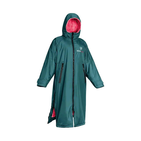 Equidry All Rounder Waterproof Riding Over Coat Teal / Peacock Pink  - Barnstaple Equestrian Supplies