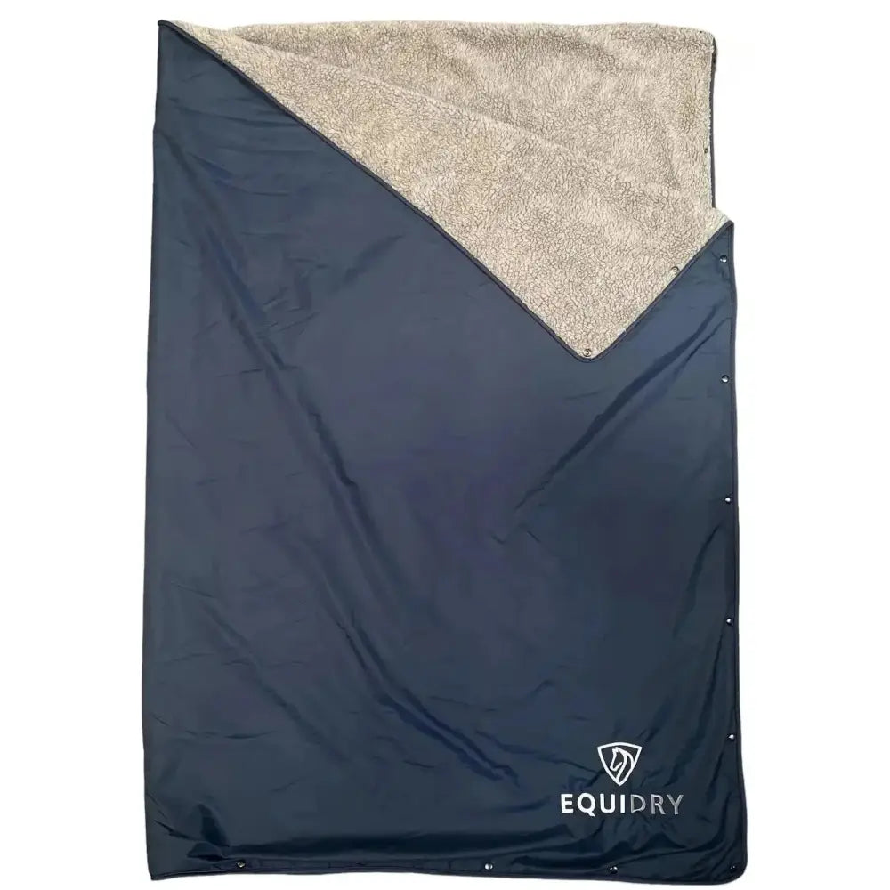 Equidry EQUIBLANKET Waterproof Blanket For Humans and Horses Steel / Grey Outdoor Coats & Jackets Barnstaple Equestrian Supplies