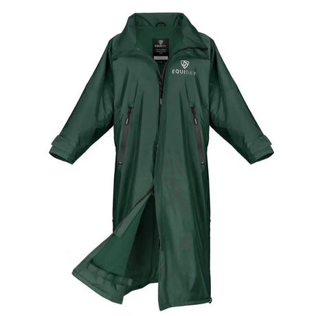Equidry EQUIMAC Black Forest Green / Green Large Outdoor Coats & Jackets -  Barnstaple Equestrian Supplies