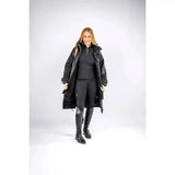 Equidry EQUIMAC Waterproof Riding Jacket Black / Raspberry Age 3 - 5 Outdoor Coats