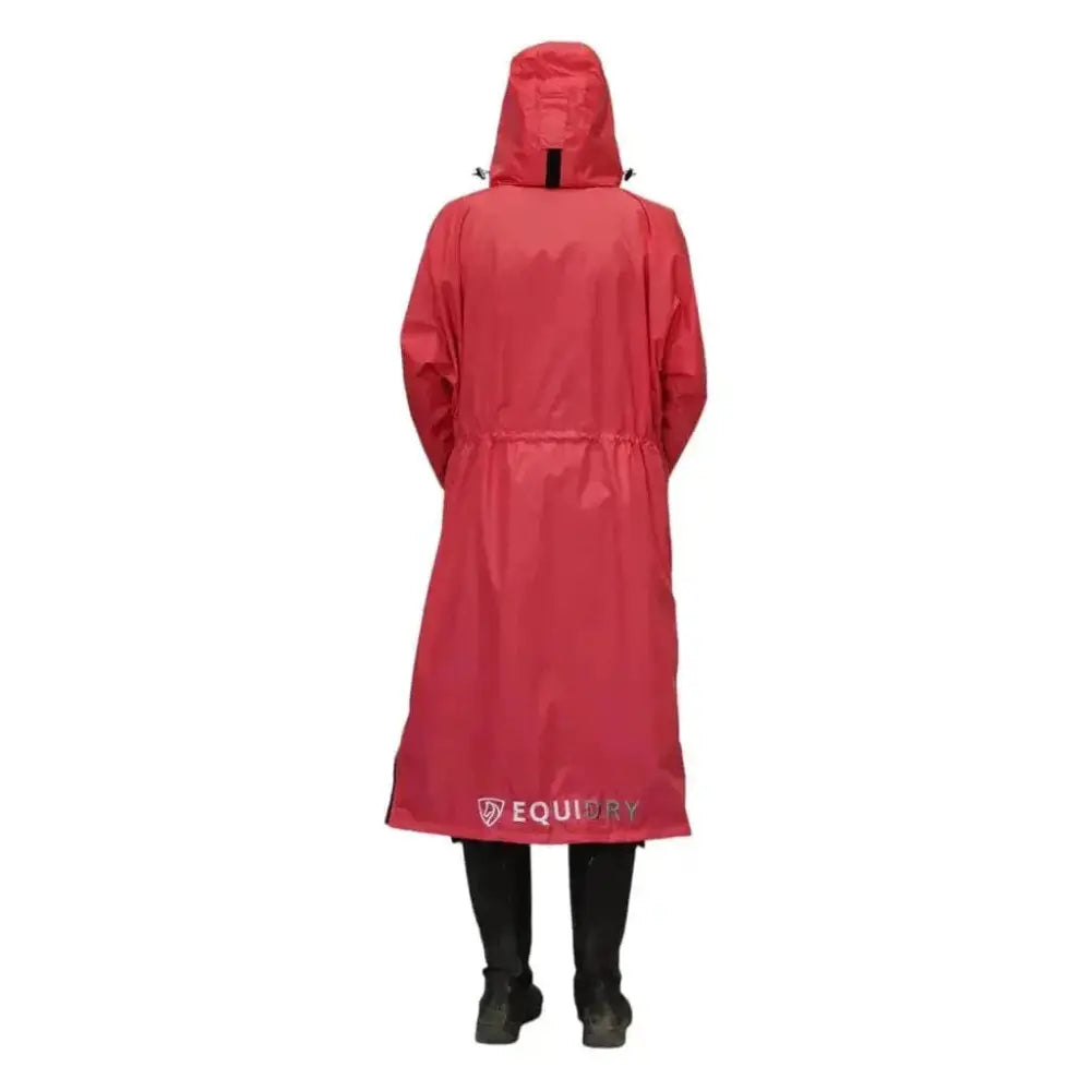 Equidry EQUIMAC Waterproof Riding Jacket Coral / Grey Age 3 - 5 Outdoor Coats & Jackets