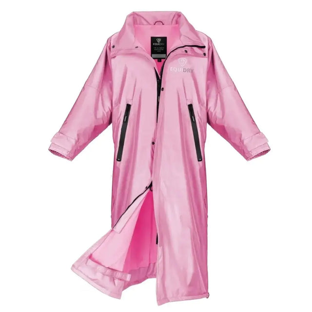 Equidry EQUIMAC Waterproof Riding Jacket Penelope Pink / Pink Age 3 - 5 Outdoor Coats & Jackets Barnstaple Equestrian Supplies