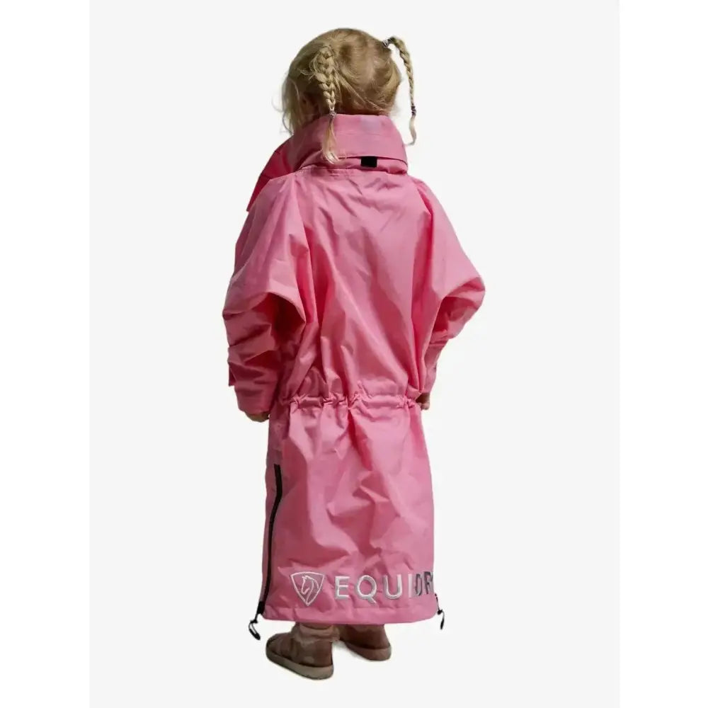 Equidry EQUIMAC Waterproof Riding Jacket Penelope Pink / Pink Age 3 - 5 Outdoor Coats & Jackets Barnstaple Equestrian Supplies