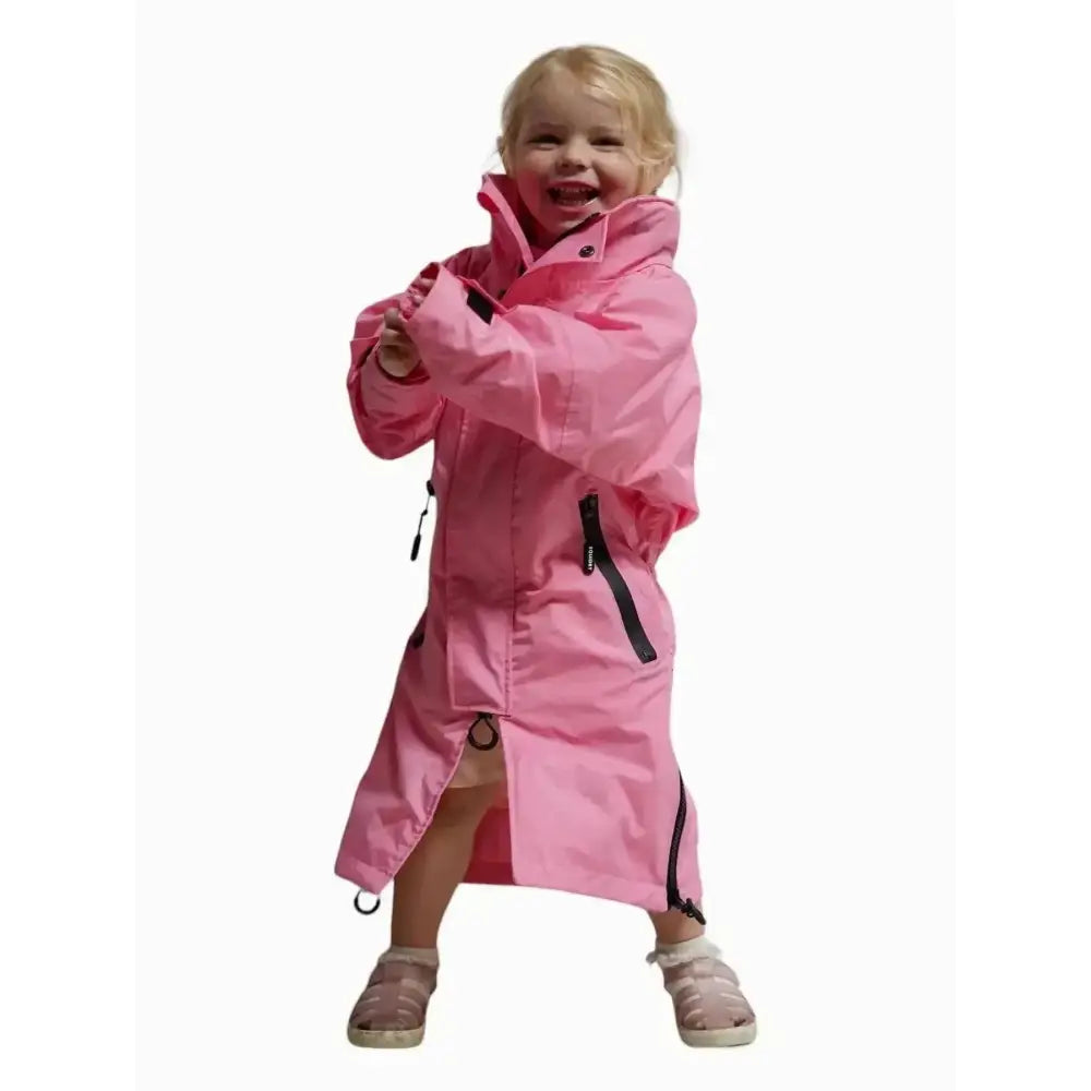 Equidry EQUIMAC Waterproof Riding Jacket Penelope Pink / Pink Age 3 - 5 Outdoor Coats & Jackets