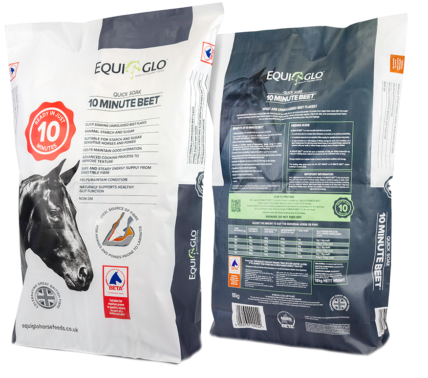 Equiglo Quick Soak 10 Minute Beet Horse Feeds Barnstaple Equestrian Supplies