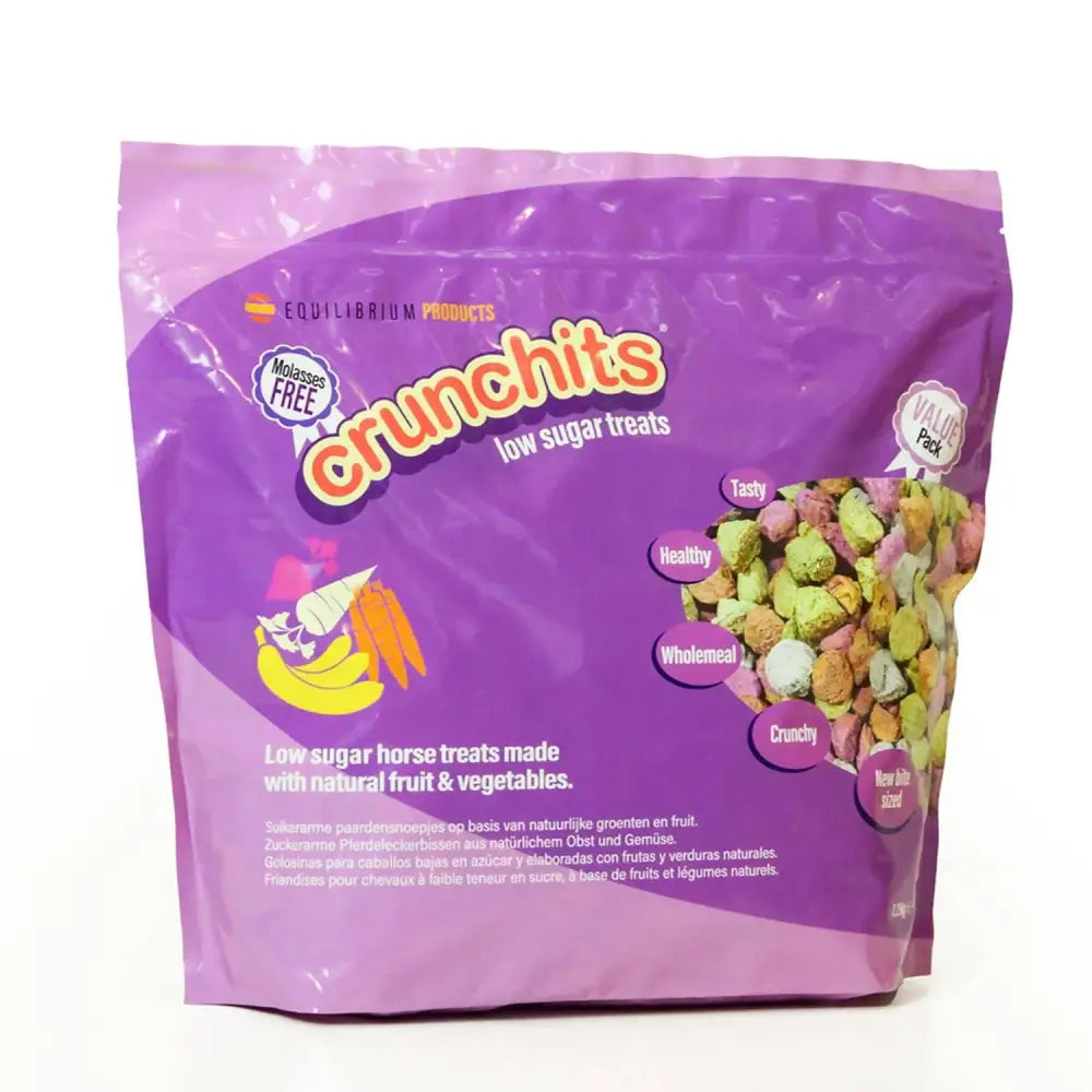 Equilibrium Crunchits Horse Treats 750g Bag Horse Treats Barnstaple Equestrian Supplies