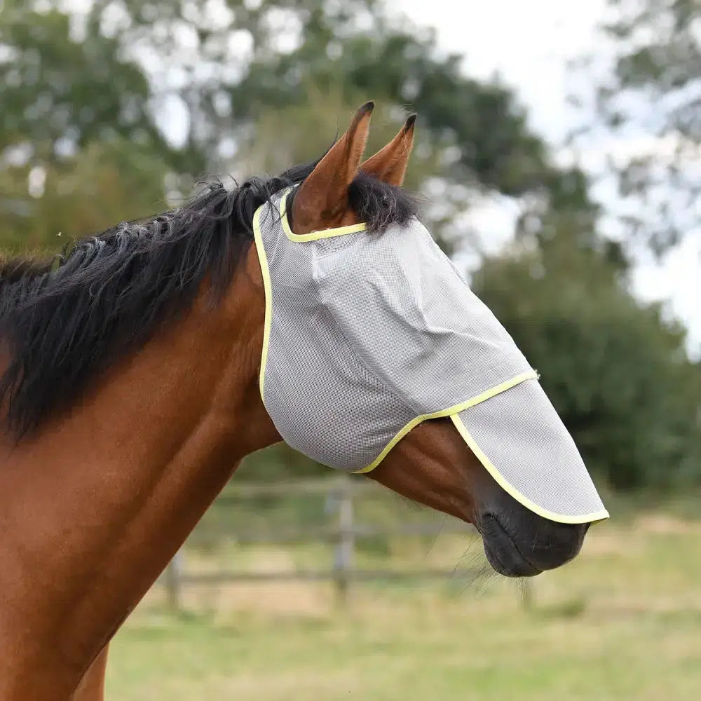 Equilibrium Field Relief Detachable Nose Piece Grey Large Grey Fly Masks