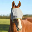 Equilibrium FIELD RELIEF Midi Fly Mask Without Ears XX Small Grey / Yellow Trim Fly Masks