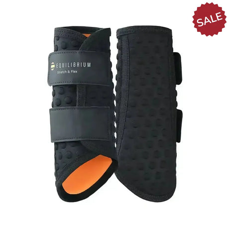 Equilibrium Stretch & Flex Flatwork Wraps Black Large Black Bandages & Wraps