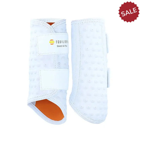 Equilibrium Stretch & Flex Flatwork Wraps White Large White Brushing Boots