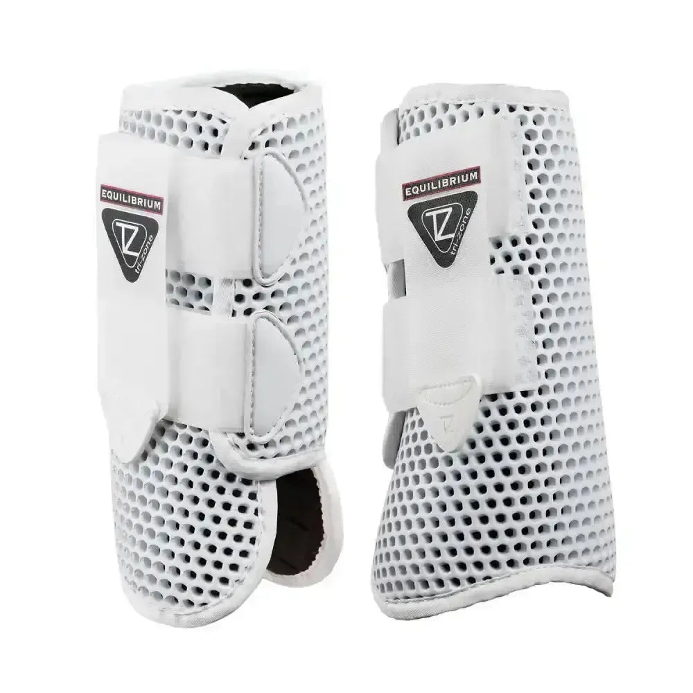 Equilibrium Tri-Zone All Sports Boots White Medium Wide White Brushing Boots
