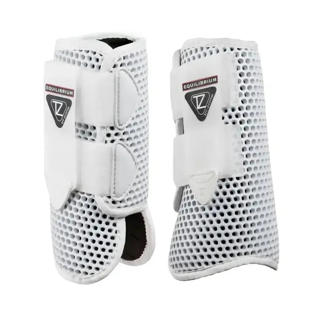 Equilibrium Tri-Zone All Sports Boots White Medium Wide White Brushing Boots