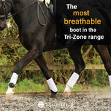 Equilibrium Tri-Zone Brushing Boots Black/Fluorescent Yellow X Small Black/Fluorescent Yellow Brushing Boots