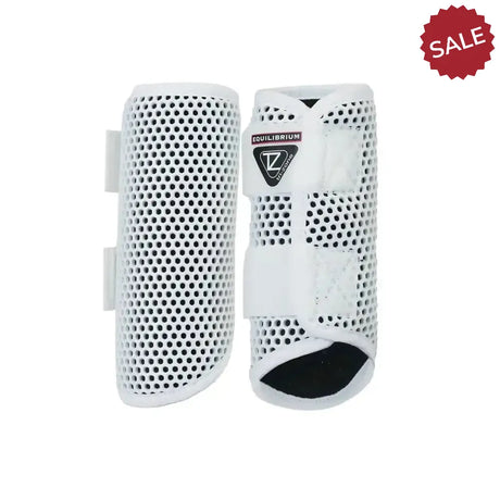 Equilibrium Tri-Zone Brushing Boots White Large White Brushing Boots