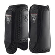 Equilibrium Tri-Zone Impact Sports Boots Black Front Large Black Cross Country Boots